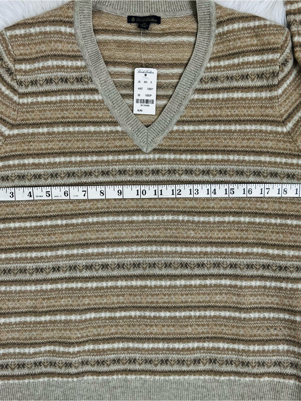NWT! Brooks Brothers Women’s 100% Lambswool Sweater Sz XL - Picture 7 of 8